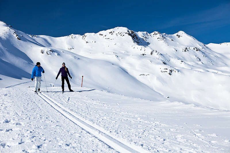 Langlaufen in der Zillertal Arena 