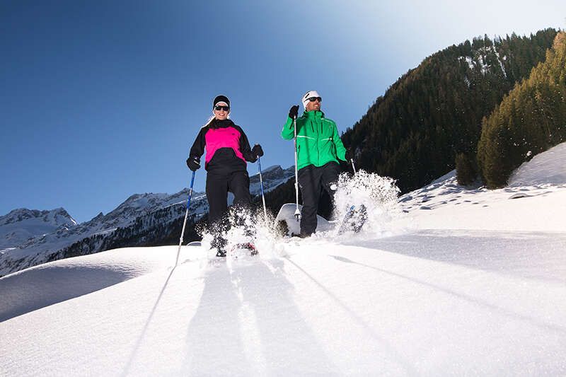 Schneeschuhwandern im Schönachtal in Tirol