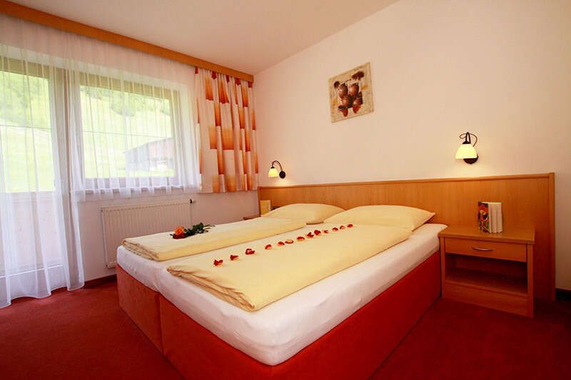 Appartement 3 mit Doppelbettzimmer mit Balkon im Landhaus Barbara